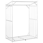 Casa si Gradina - Termice - Sobe, Seminee si accesorii - Accesorii seminee si sobe - Suport pentru lemne de foc cu capac de ploaie Otel galvanizat - Infinity.ro