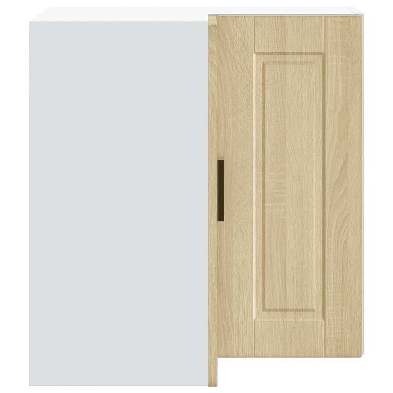Casa si Gradina - Mobilier - Comode si corpuri - Corpuri bucatarie - Dulap de colt de bucatarie „Porto” din lemn de stejar Sonoma - Infinity.ro