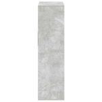 Casa si Gradina - Mobilier - Biblioteci si rafturi - Biblioteci - Biblioteca, gri beton, 66x31x112 cm, lemn prelucrat - Infinity.ro