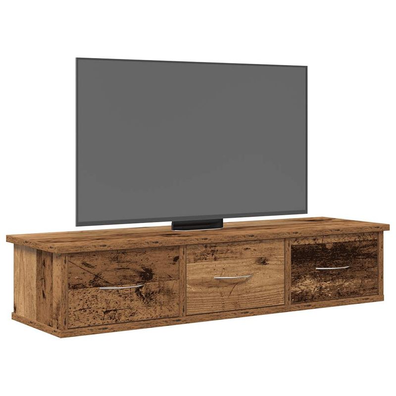 Casa si Gradina - Mobilier - Biblioteci si rafturi - Rafturi - Dulap de perete, lemn invechit, 88x26x18,5 cm, lemn prelucrat - Infinity.ro