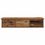 Casa si Gradina - Mobilier - Biblioteci si rafturi - Rafturi - Dulap de perete, lemn invechit, 88x26x18,5 cm, lemn prelucrat - Infinity.ro