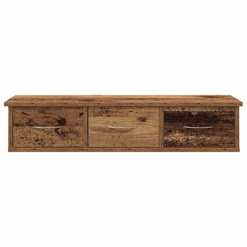 Casa si Gradina - Mobilier - Biblioteci si rafturi - Rafturi - Dulap de perete, lemn invechit, 88x26x18,5 cm, lemn prelucrat - Infinity.ro