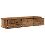 Casa si Gradina - Mobilier - Biblioteci si rafturi - Rafturi - Dulap de perete, lemn invechit, 88x26x18,5 cm, lemn prelucrat - Infinity.ro