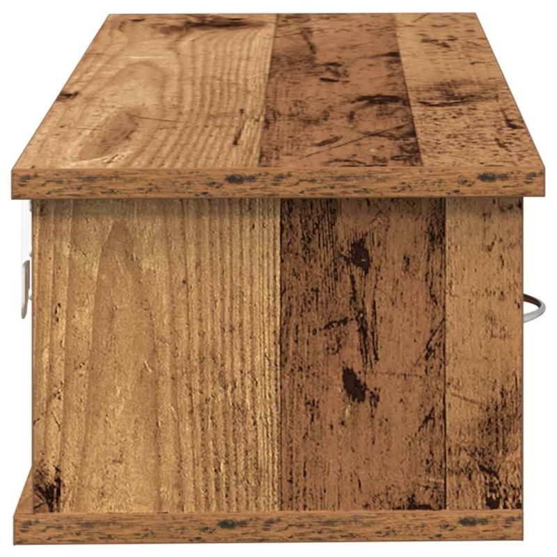 Casa si Gradina - Mobilier - Biblioteci si rafturi - Rafturi - Dulap de perete, lemn invechit, 88x26x18,5 cm, lemn prelucrat - Infinity.ro