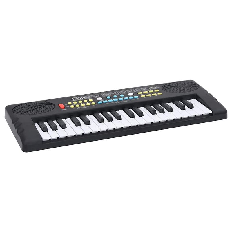 TV, Audio-Video si Foto - Instrumente muzicale - Instrumente electrice si electronice - Tastatura electrica pian cu 37 taste cu microfon pentru copii - Infinity.ro