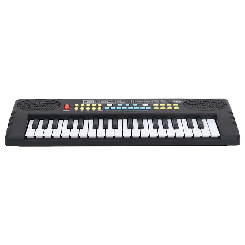 TV, Audio-Video si Foto - Instrumente muzicale - Instrumente electrice si electronice - Tastatura electrica pian cu 37 taste cu microfon pentru copii - Infinity.ro