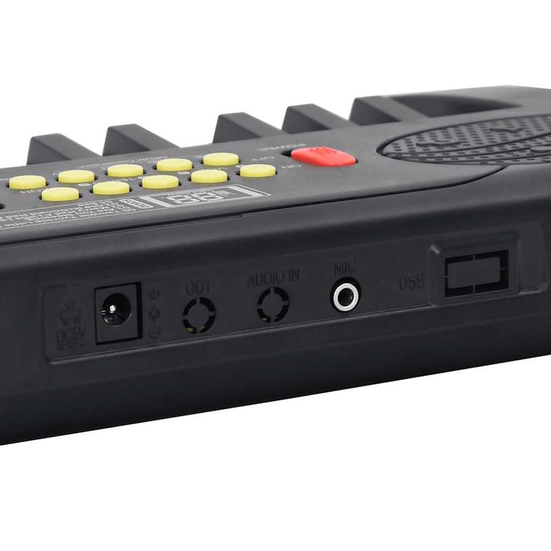 TV, Audio-Video si Foto - Instrumente muzicale - Instrumente electrice si electronice - Tastatura electrica pian cu 37 taste cu microfon pentru copii - Infinity.ro