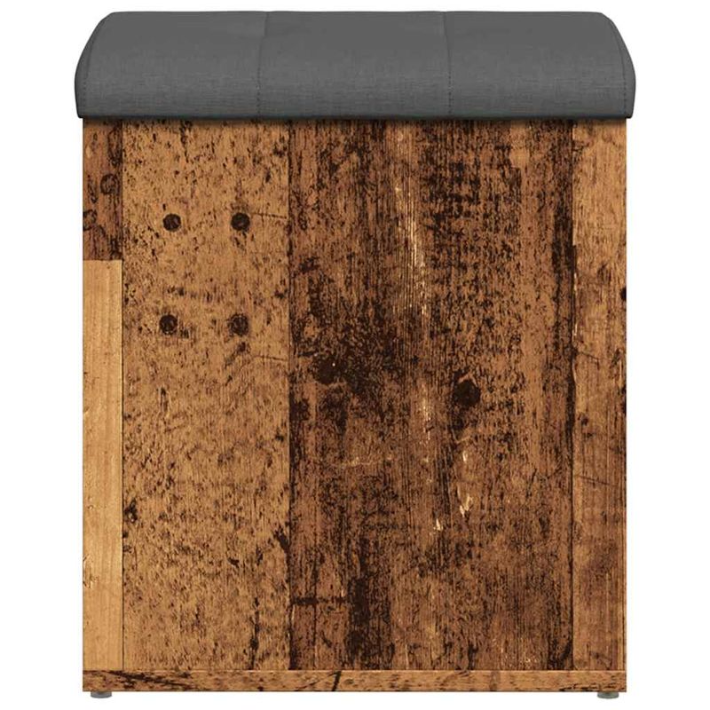 Casa si Gradina - Mobilier - Canapele si coltare - Banchete - Banca de depozitare din lemn vechi 42x42x45 cm lemn prelucrat - Infinity.ro