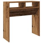 Casa si Gradina - Mobilier - Comode si corpuri - Console - Masa consola, Lemn vechi, 78x30x80 cm, PAL - Infinity.ro