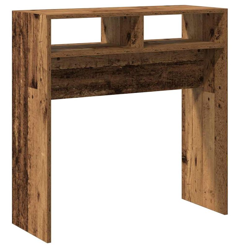 Casa si Gradina - Mobilier - Comode si corpuri - Console - Masa consola, Lemn vechi, 78x30x80 cm, PAL - Infinity.ro