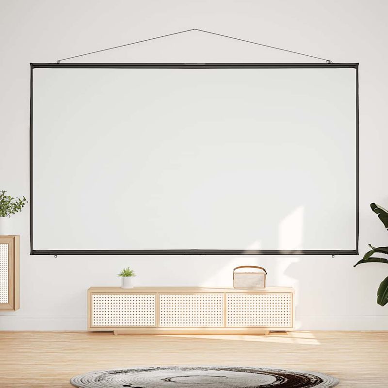 TV, Audio-Video si Foto - Videoproiectoare si accesorii - Ecrane proiectie - Ecran de proiectie suspendat pe perete 108 inchi 16:9 - Infinity.ro