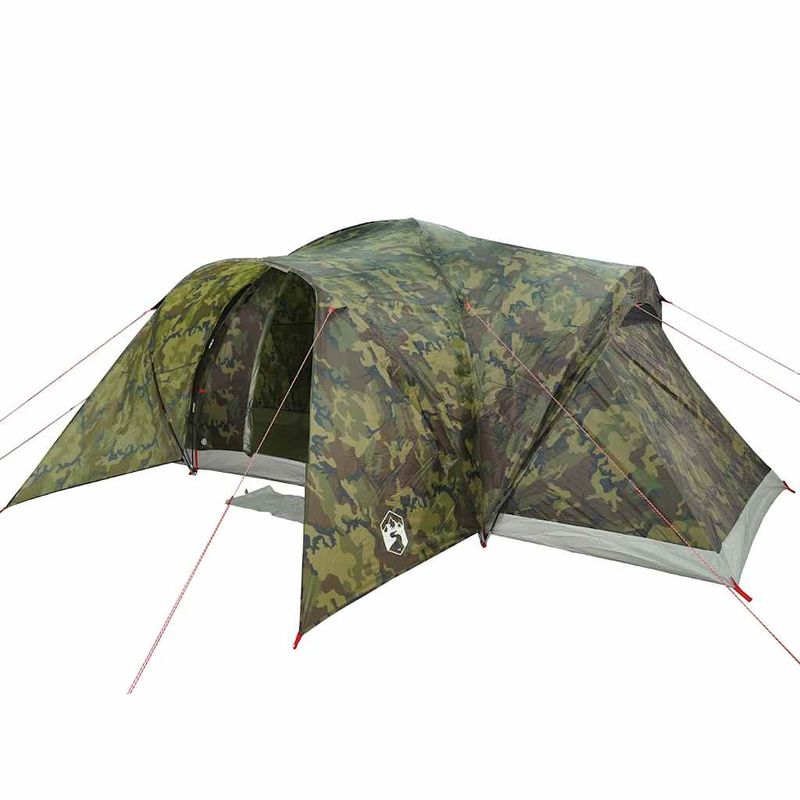 Sport si Outdoor - Camping - Corturi camping - Cort de familie cupola pentru 494x370x190 cm, camuflaj, impermeabil - Infinity.ro
