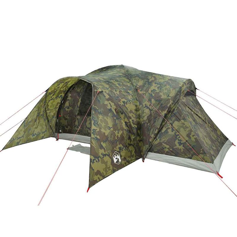 Sport si Outdoor - Camping - Corturi camping - Cort de familie cupola pentru 494x370x190 cm, camuflaj, impermeabil - Infinity.ro