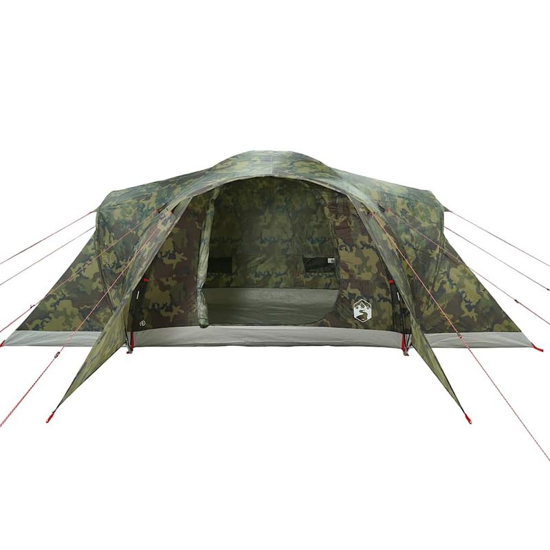 Sport si Outdoor - Camping - Corturi camping - Cort de familie cupola pentru 494x370x190 cm, camuflaj, impermeabil - Infinity.ro