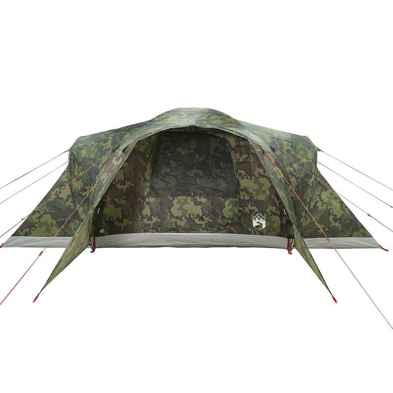 Sport si Outdoor - Camping - Corturi camping - Cort de familie cupola pentru 494x370x190 cm, camuflaj, impermeabil - Infinity.ro