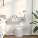 Casa si Gradina - Mobilier - Biblioteci si rafturi - Rafturi - Raft de perete cu sertare Gri beton 60x25x15 cm Lemn prelucrat - Infinity.ro