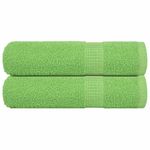 Casa si Gradina - Textile si covoare - Textile baie - Prosoape - Prosoape de dus 2 buc Verde mar 70x140 cm 360 g/m² 100% bumbac - Infinity.ro