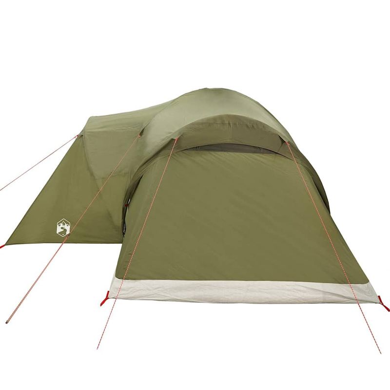 Sport si Outdoor - Camping - Corturi camping - Cort de familie cupola 494x370x190 cm verde masliniu impermeabil - Infinity.ro