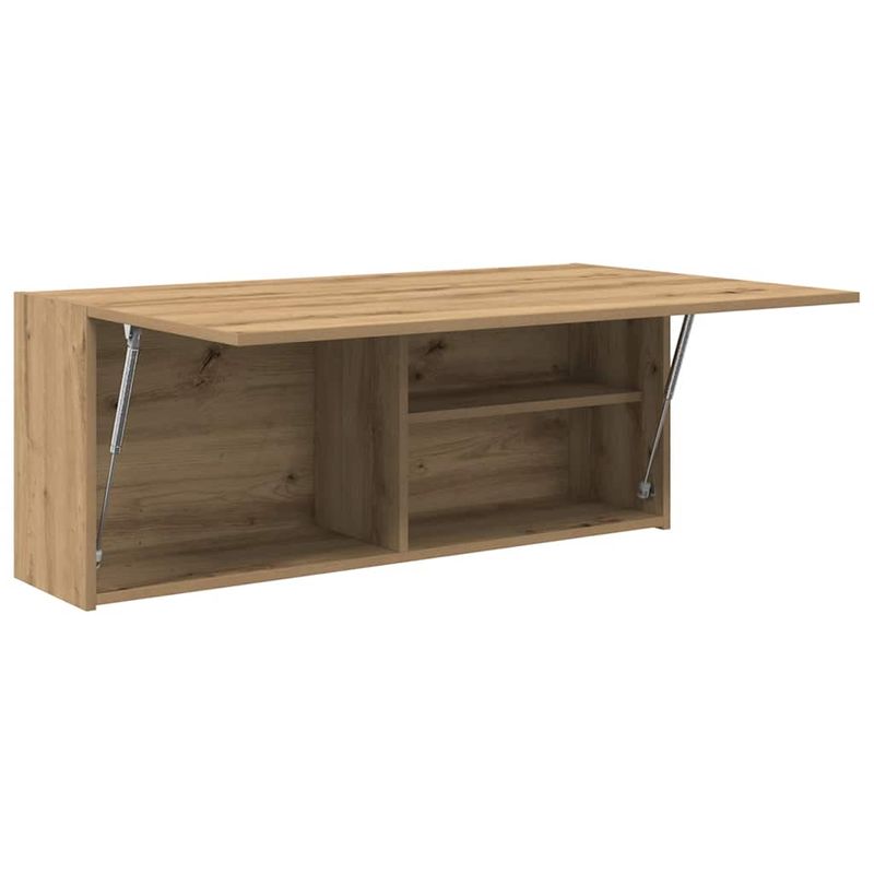 Casa si Gradina - Mobilier - Mobilier baie - Corpuri baie - Dulap perete baie stejar artizanal, 100x25x40 cm lemn prelucrat - Infinity.ro