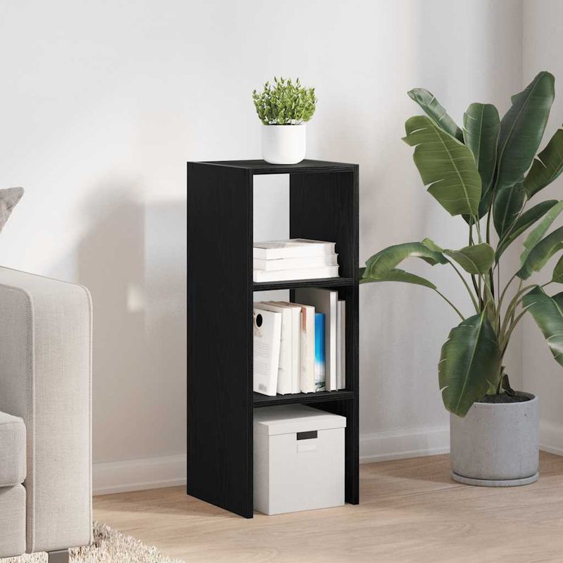 Casa si Gradina - Mobilier - Biblioteci si rafturi - Biblioteci - Biblioteca stivuabila din stejar negru din lemn prelucrat - Infinity.ro