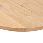 Casa si Gradina - Constructii - Lemn constructii - Placi lemn - Blat de masa 140x60x2 cm lemn masiv de stejar oval - Infinity.ro