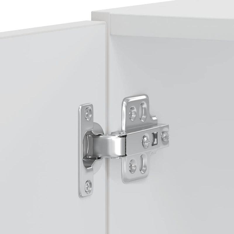 Casa si Gradina - Mobilier - Comode si corpuri - Corpuri bucatarie - Dulapuri pentru cuptor 2 buc Porto alb lucios lemn prelucrat - Infinity.ro