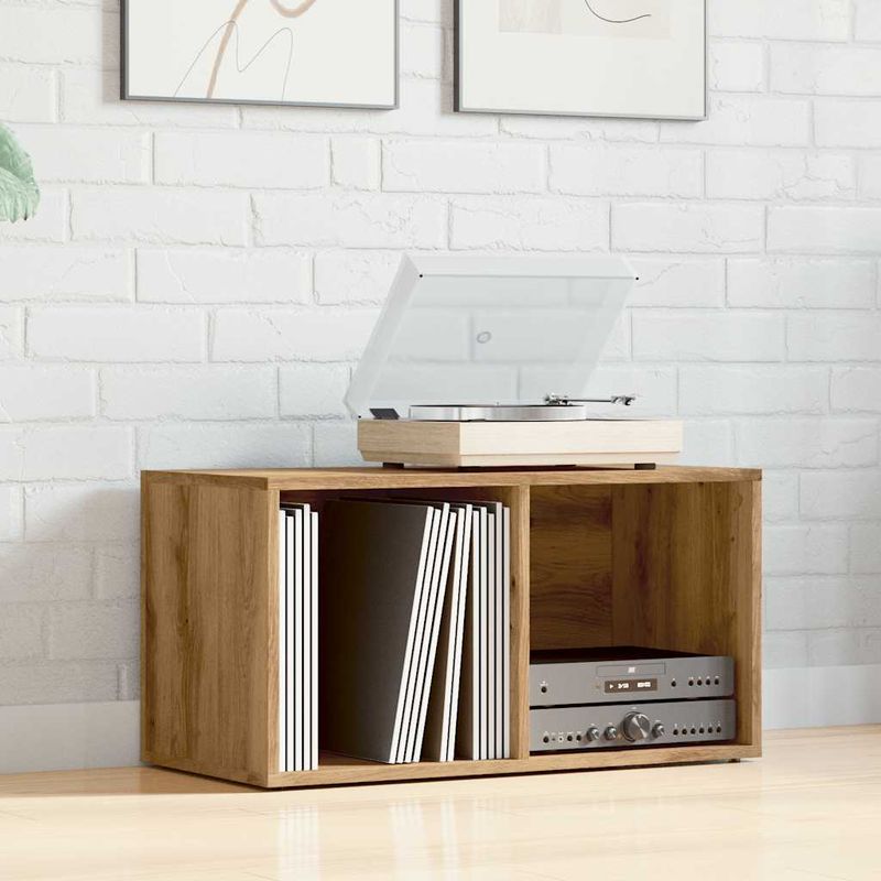 Casa si Gradina - Mobilier - Organizare si depozitare - Cutii depozitare - Cutie depozitare, stejar artizanal 69,5x34x36 cm lemn prelucrat - Infinity.ro