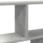 Casa si Gradina - Mobilier - Biblioteci si rafturi - Rafturi - Raft cubic perete cu 12 compartimente gri beton lemn prelucrat - Infinity.ro