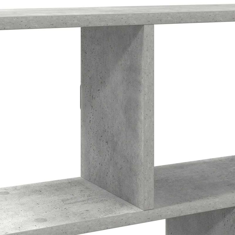 Casa si Gradina - Mobilier - Biblioteci si rafturi - Rafturi - Raft cubic perete cu 12 compartimente gri beton lemn prelucrat - Infinity.ro