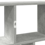 Casa si Gradina - Mobilier - Biblioteci si rafturi - Rafturi - Raft cubic perete cu 12 compartimente gri beton lemn prelucrat - Infinity.ro