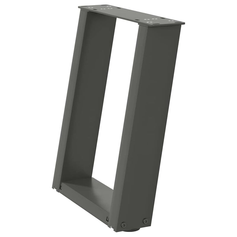 Casa si Gradina - Mobilier - Feronerie si accesorii mobila - Picioare pentru masuta cafea in forma de U 2 buc Antracit Otel - Infinity.ro