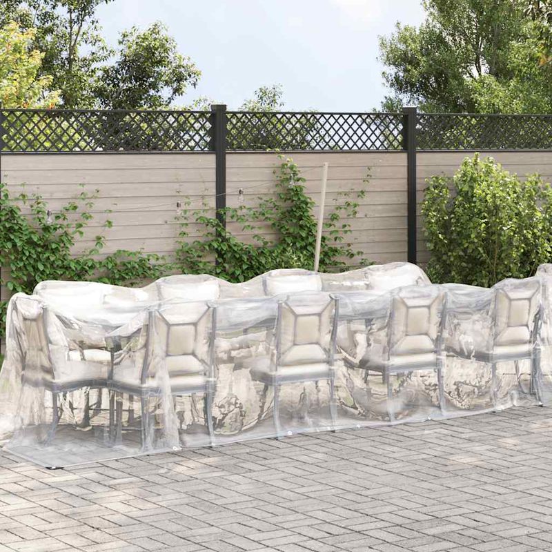 Casa si Gradina - Gradina si terasa - Umbrele si pavilioane - Pavilioane - Prelata transparenta cu ochiuri 2x12 m polietilena - Infinity.ro