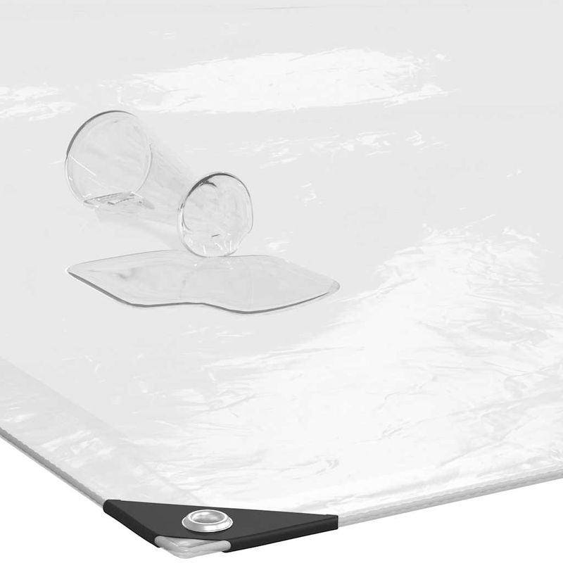 Casa si Gradina - Gradina si terasa - Umbrele si pavilioane - Pavilioane - Prelata transparenta cu ochiuri 2x12 m polietilena - Infinity.ro