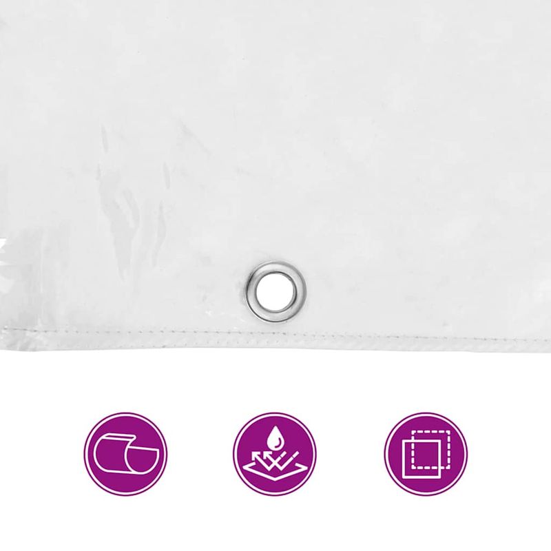 Casa si Gradina - Gradina si terasa - Umbrele si pavilioane - Pavilioane - Prelata transparenta cu ochiuri 1x5 m PVC - Infinity.ro