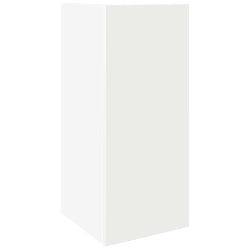 Casa si Gradina - Mobilier - Mese si birouri - Mese living - Masa laterala cu polita alba 25,5x27x60 cm - Infinity.ro