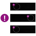 Casa si Gradina - Constructii - Scari si accesorii interioare - Accesorii scari interioare - Trepte de scara 2 buc maro inchis lemn masiv de stejar, mărime 80x25x2 cm - Infinity.ro