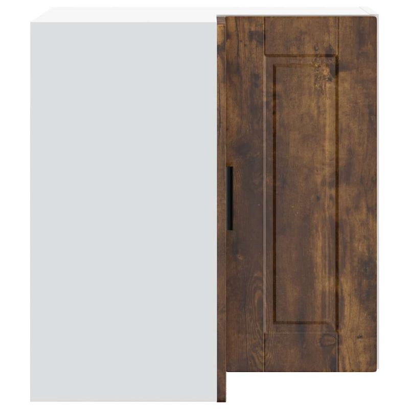 Casa si Gradina - Mobilier - Comode si corpuri - Corpuri bucatarie - Dulap de colt de bucatarie „Porto” din lemn de stejar afumat - Infinity.ro