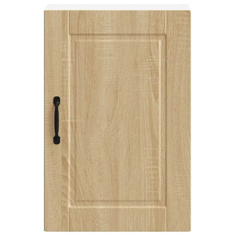 Casa si Gradina - Mobilier - Comode si corpuri - Corpuri bucatarie - Dulap de bucatarie "Porto" din lemn de stejar sonoma, model 1x dulap de perete (1 ușă), mărime 40x31x60 cm - Infinity.ro