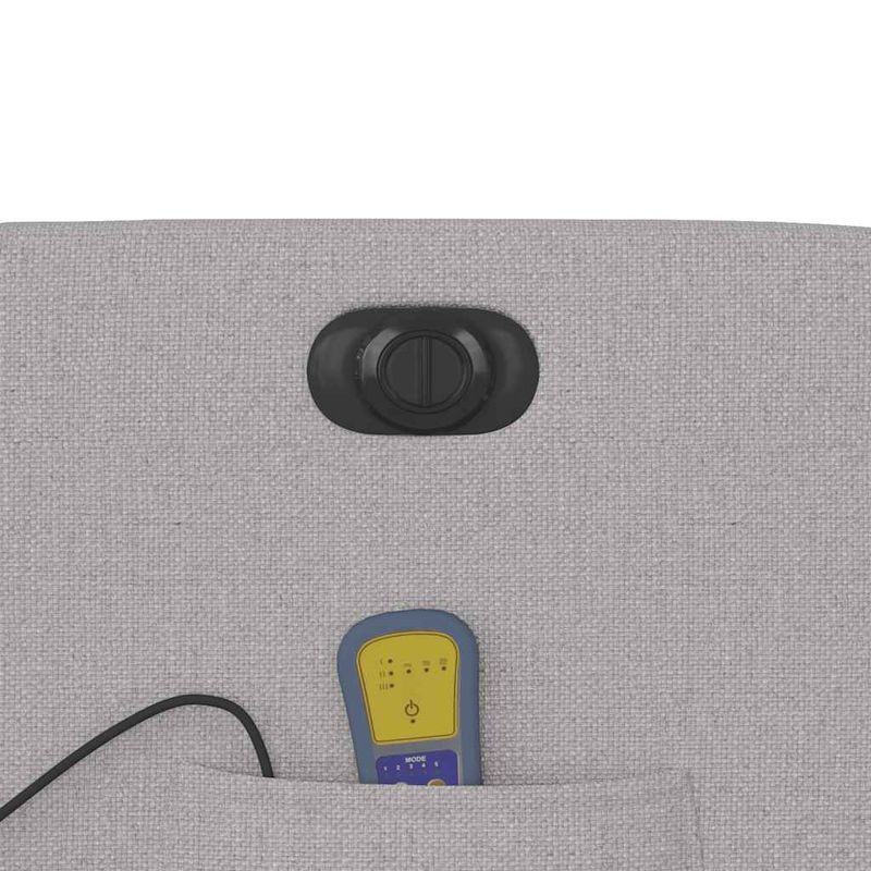 Ingrijire personala si Cosmetice - Sanatate si wellness - Articole wellness - Fotolii de masaj - Fotoliu reclinabil electric pentru masaj Cloud Grey Fabric - Infinity.ro