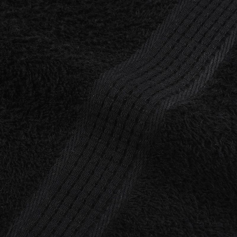 Casa si Gradina - Textile si covoare - Textile baie - Prosoape - Prosoape 10 buc Negru 100x200 cm 360 g/m² 100% bumbac - Infinity.ro