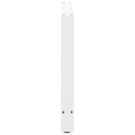 Casa si Gradina - Mobilier - Feronerie si accesorii mobila - Picioare masuta de cafea alb 2 buc 90x(72-73) cm otel - Infinity.ro