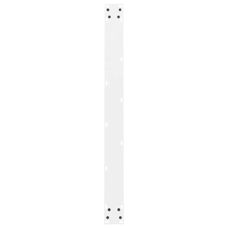 Casa si Gradina - Mobilier - Feronerie si accesorii mobila - Picioare masuta de cafea alb 2 buc 90x(72-73) cm otel - Infinity.ro
