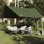 Sport si Outdoor - Camping - Copertine si adaposturi - Prelata de camping verde masliniu, 438x376x212 cm, impermeabila - Infinity.ro