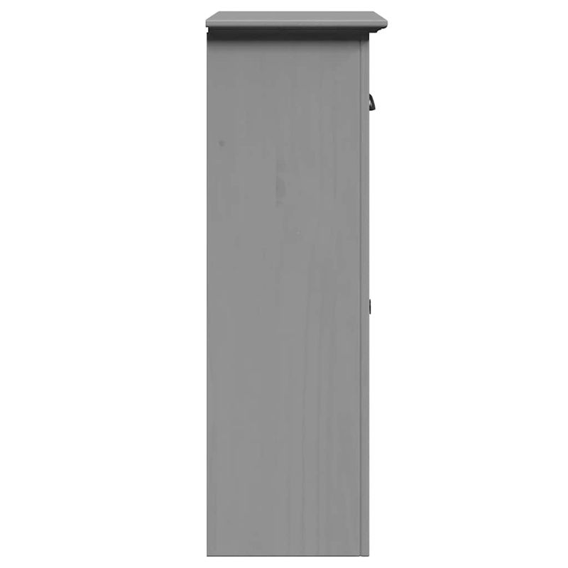 Casa si Gradina - Mobilier - Mobilier baie - Comode baie - Dulap de baie „BODO” Gri 44x30x90 cm - Infinity.ro