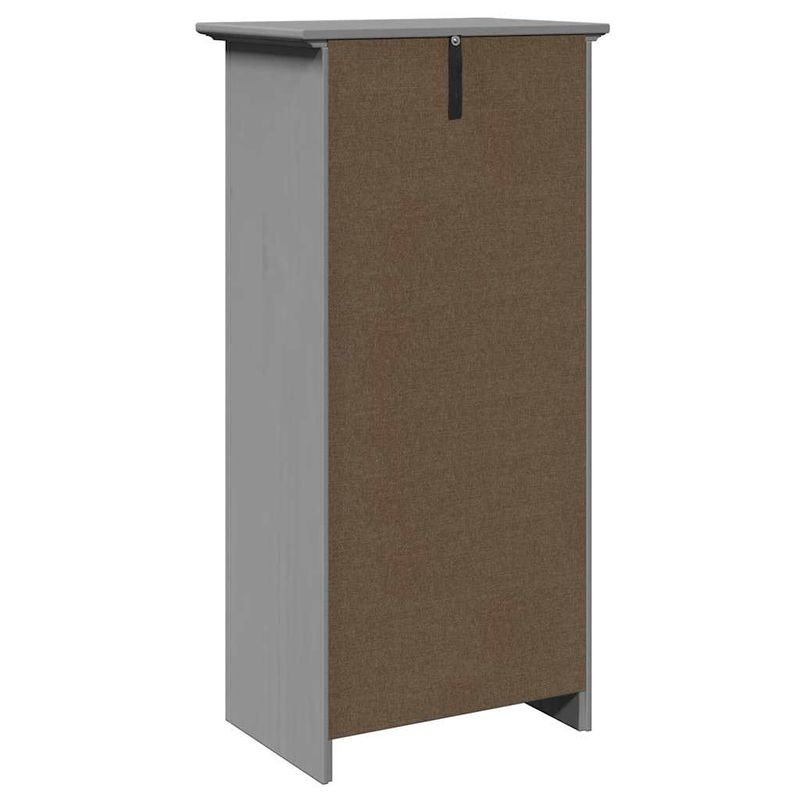 Casa si Gradina - Mobilier - Mobilier baie - Comode baie - Dulap de baie „BODO” Gri 44x30x90 cm - Infinity.ro