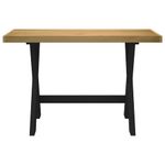 Casa si Gradina - Mobilier - Mese si birouri - Birouri - Birou NOAIN Picioare in forma X 120x50x75 cm lemn masiv de pin - Infinity.ro