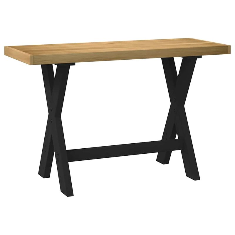 Casa si Gradina - Mobilier - Mese si birouri - Birouri - Birou NOAIN Picioare in forma X 120x50x75 cm lemn masiv de pin - Infinity.ro