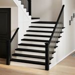 Casa si Gradina - Constructii - Scari si accesorii interioare - Accesorii scari interioare - Trepte de scara 4 buc maro inchis lemn masiv de stejar, mărime 120x30x2 cm - Infinity.ro