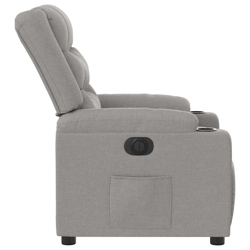 Casa si Gradina - Mobilier - Scaune si fotolii - Fotolii - Fotoliu reclinabil electric Cloud Grey Fabric - Infinity.ro