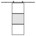 Casa si Gradina - Constructii - Usi interior, exterior si garaj - Usi garaj - Usa glisanta cu set de feronerie sticla temperata si aluminiu - Infinity.ro